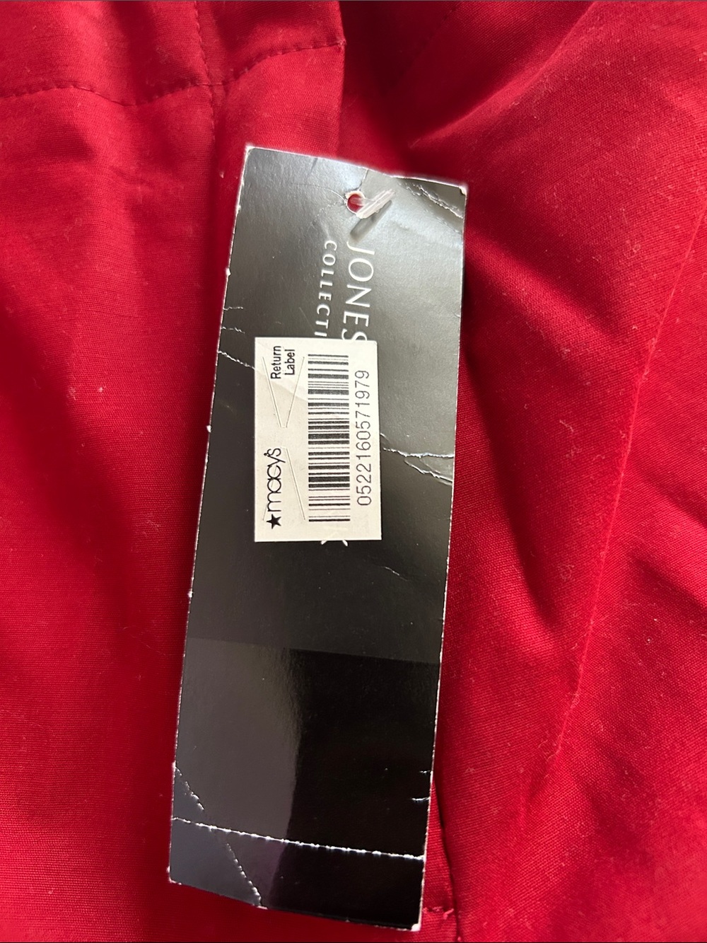 Women's Skinny Pants in Red - Picture 2 of 3